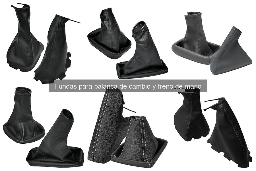 Cómo instalar fundas para palanca de cambio y freno de mano