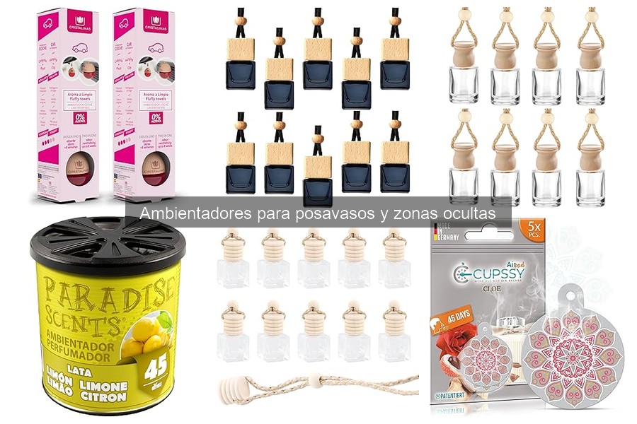 Cómo instalar un ambientador en un posavasos de forma fácil