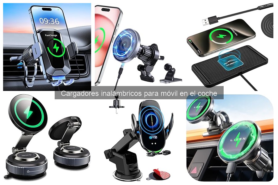 Cómo instalar un cargador inalámbrico en el coche fácilmente