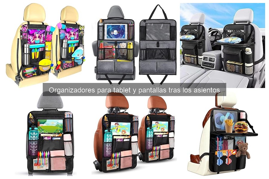 Cómo instalar un organizador para tablet en tu coche