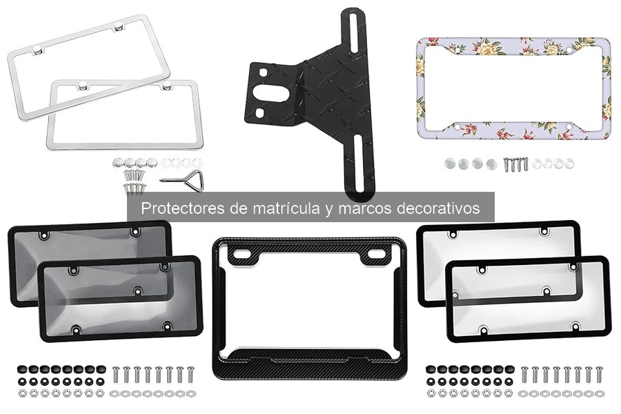 Cómo instalar un protector de matrícula: guía fácil y rápida