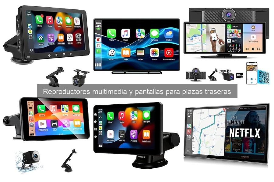 Cómo instalar un reproductor multimedia en la plaza trasera