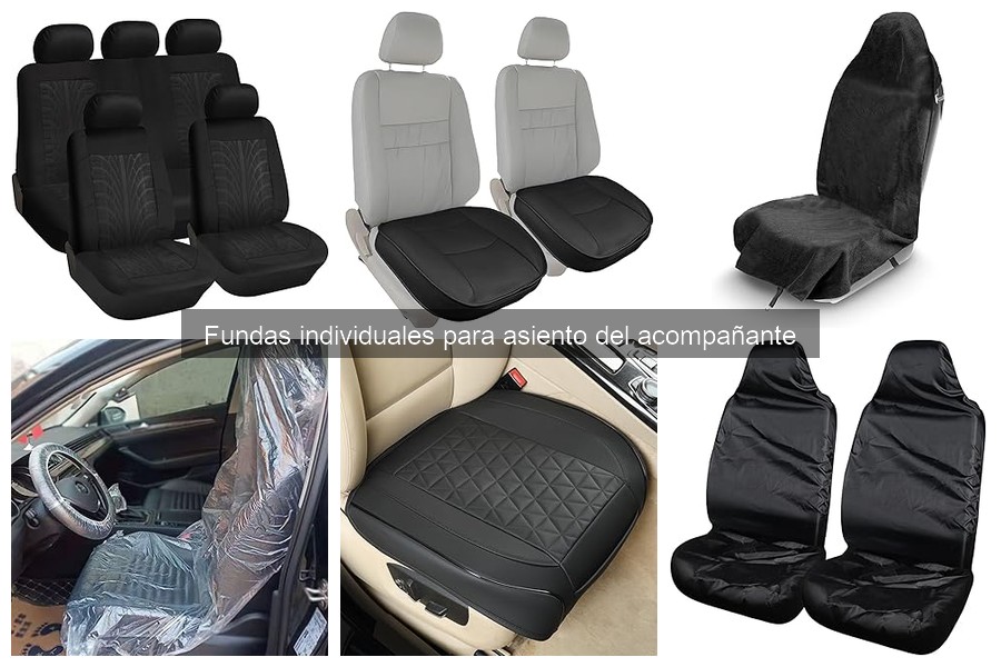 Cómo instalar una funda para el asiento del acompañante