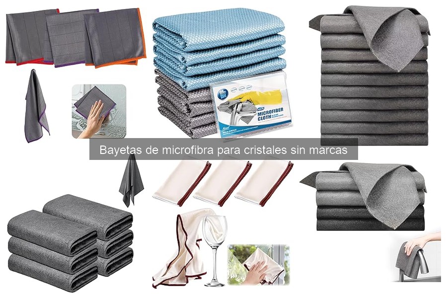 Cómo limpiar cristales sin marcas con bayetas de microfibra