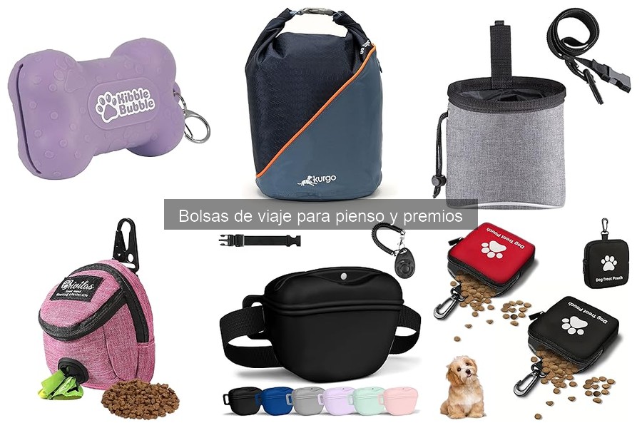 Cómo limpiar y mantener bolsas de viaje para pienso y premios