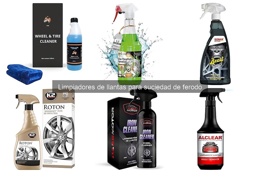 Cómo mantener limpias las llantas tras usar limpiador de ferodo
