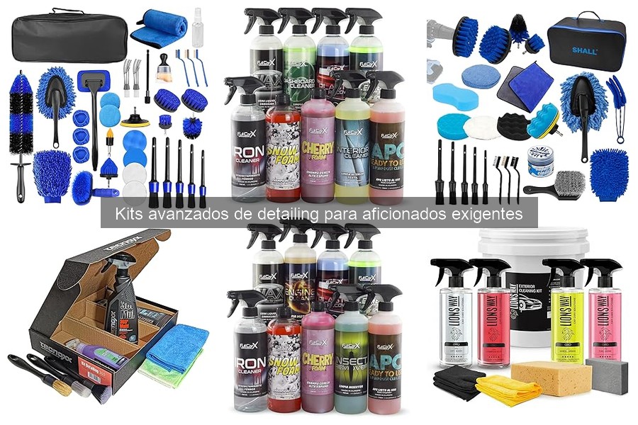Cómo mantener productos de tu kit de detailing en buen estado