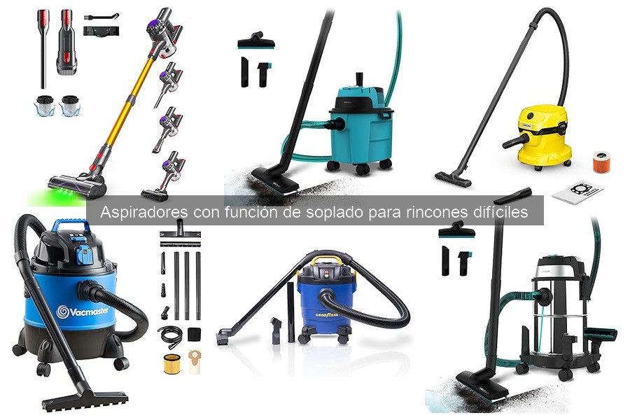 Cómo mantener tu aspirador con soplado en perfecto estado