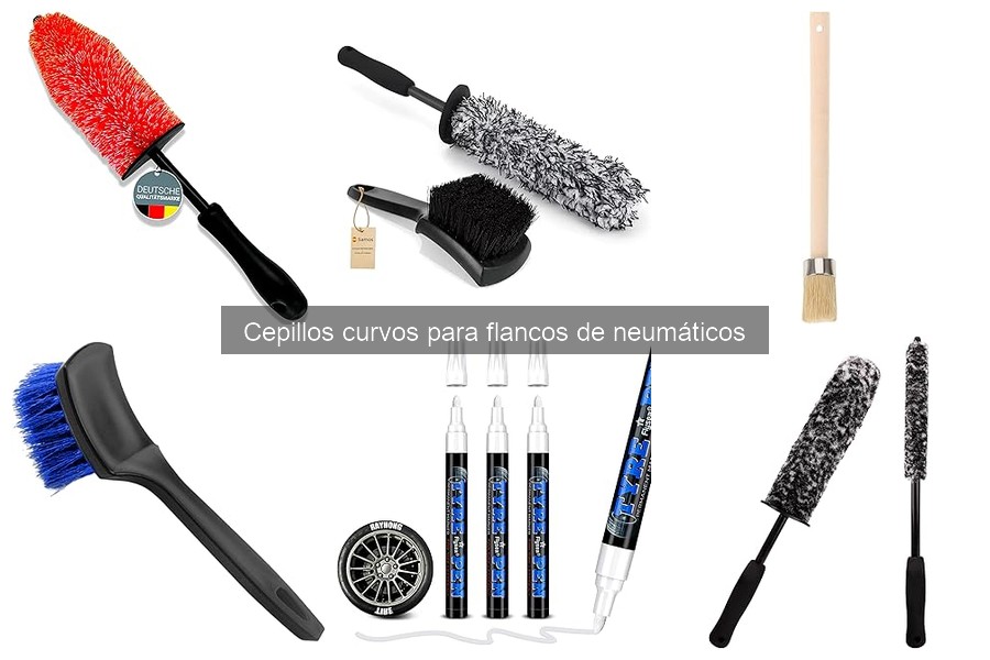 Cómo mantener tu cepillo curvo para flancos de neumáticos