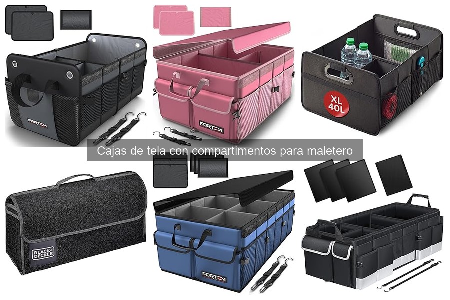Cómo mantener y limpiar cajas de tela para maletero