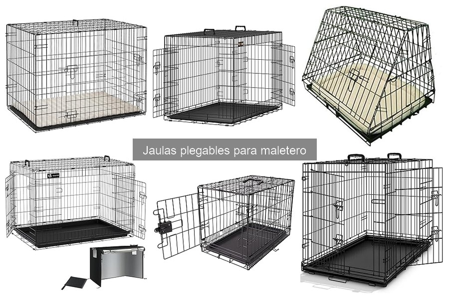 Cómo mantener y limpiar jaulas plegables para maletero