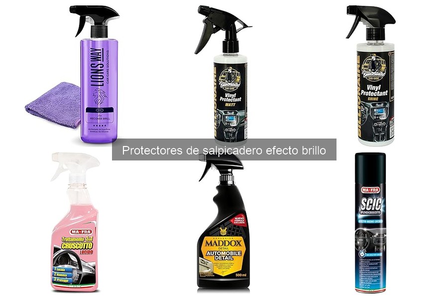 Cómo quitar un protector de salpicadero brillo sin dañar