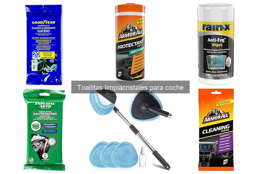 Cómo usar correctamente las toallitas limpiacristales para coche