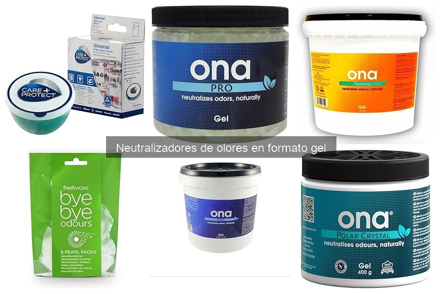 Cómo usar correctamente neutralizadores de olores en gel