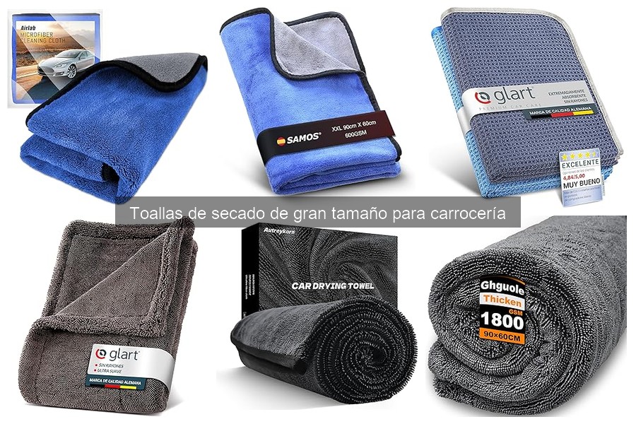 Cómo usar correctamente una toalla de secado de gran tamaño