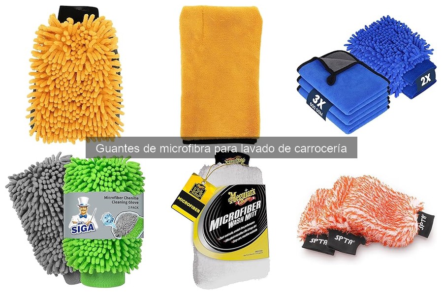 Cómo usar guantes de microfibra para lavar tu coche