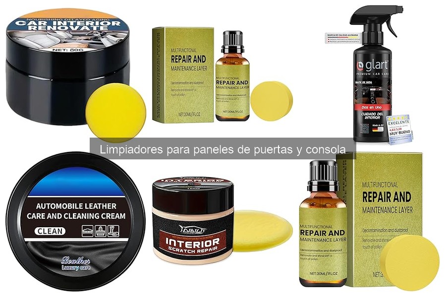 ** Cómo Usar Limpiadores para Paneles de Puertas y Consola