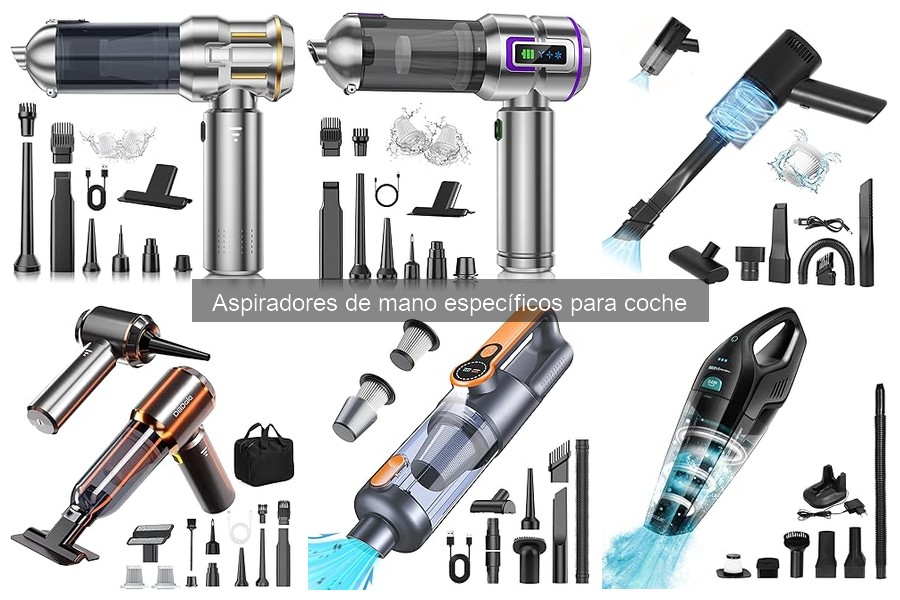 Cómo usar un aspirador de mano para el coche correctamente