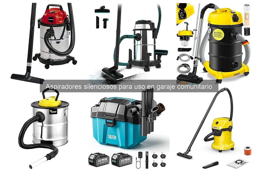 Cómo usar un aspirador silencioso en garajes comunitarios