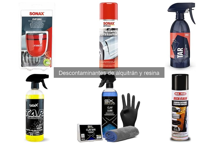 Cómo usar un descontaminante de alquitrán y resina