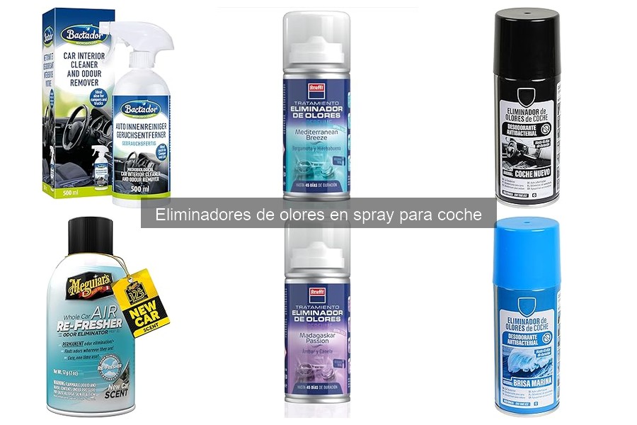 Cómo usar un eliminador de olores en spray para tu coche
