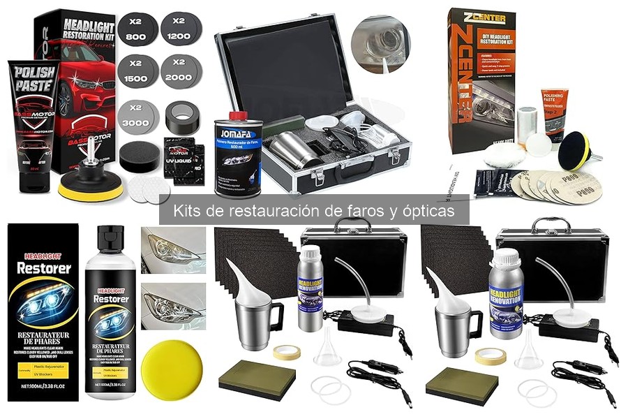 Cómo Usar un Kit de Restauración de Faros: Guía Paso a Paso