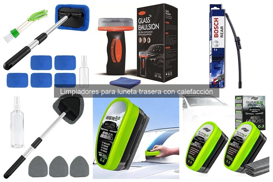 Cómo usar un limpiador para luneta trasera con calefacción