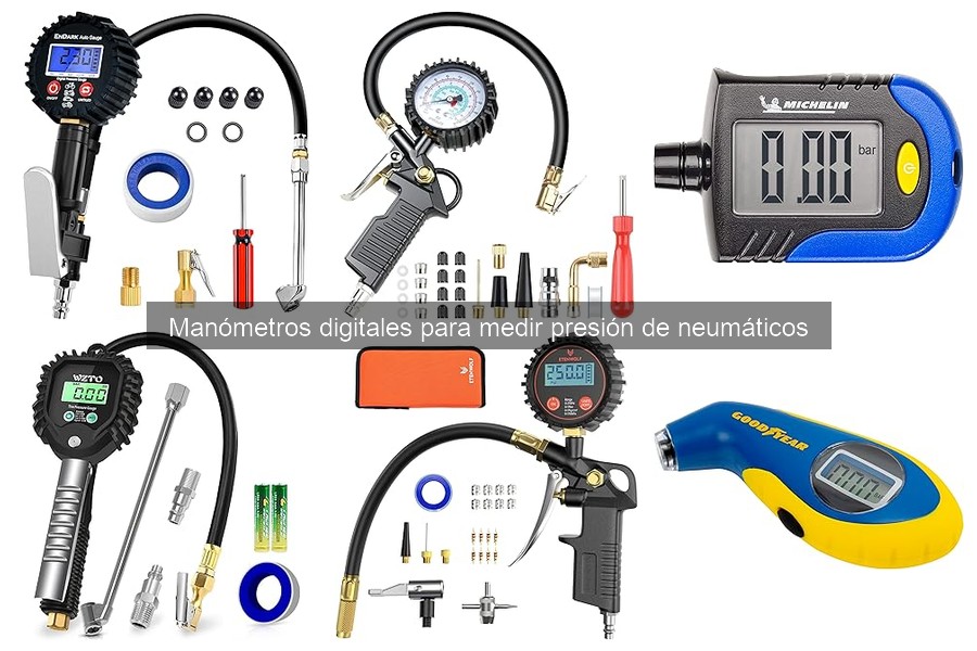 Cómo usar un manómetro digital para neumáticos fácilmente