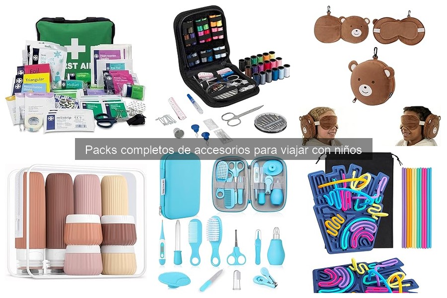 Cómo usar un pack de accesorios para viajar con niños