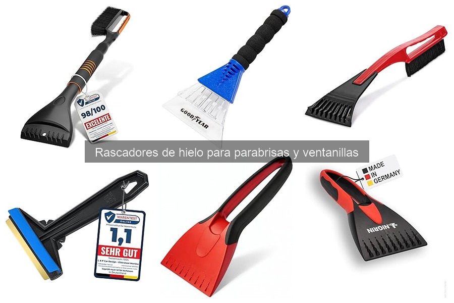Cómo usar un rascador de hielo para parabrisas eficazmente