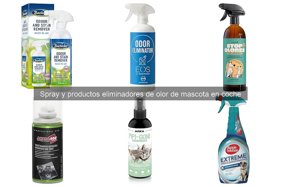 Cómo usar un spray eliminador de olor en el coche eficazmente