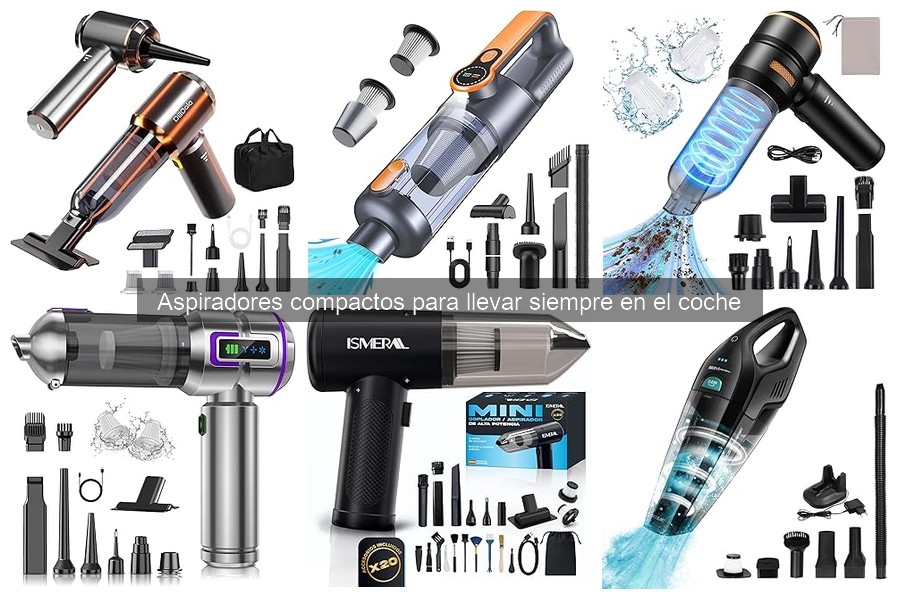 ** Cómo Utilizar un Aspirador Compacto en tu Coche