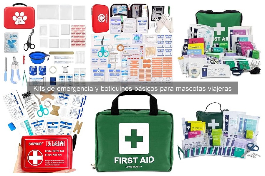 Cómo utilizar un botiquín básico para mascotas viajeras