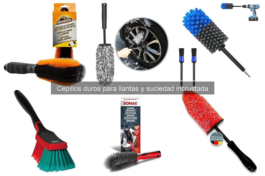 Cómo Utilizar un Cepillo Duro para Llantas Eficazmente