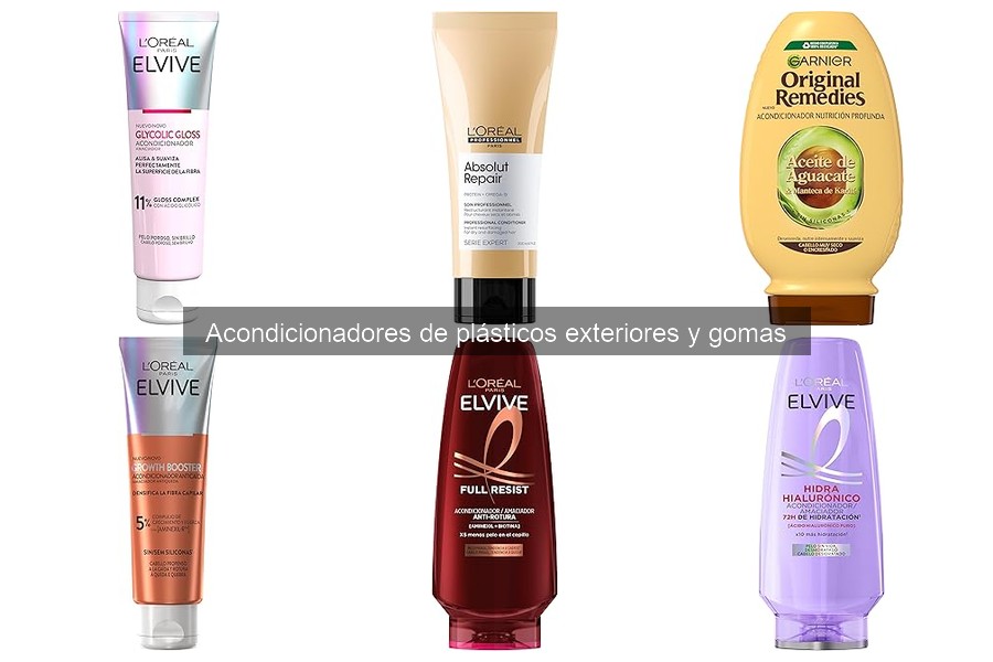 Comparativa: Acondicionadores de plásticos vs Limpiadores
