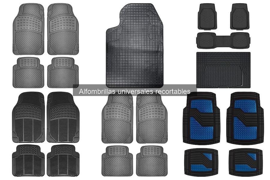 Comparativa: Alfombrillas Recortables vs. a Medida para Coche