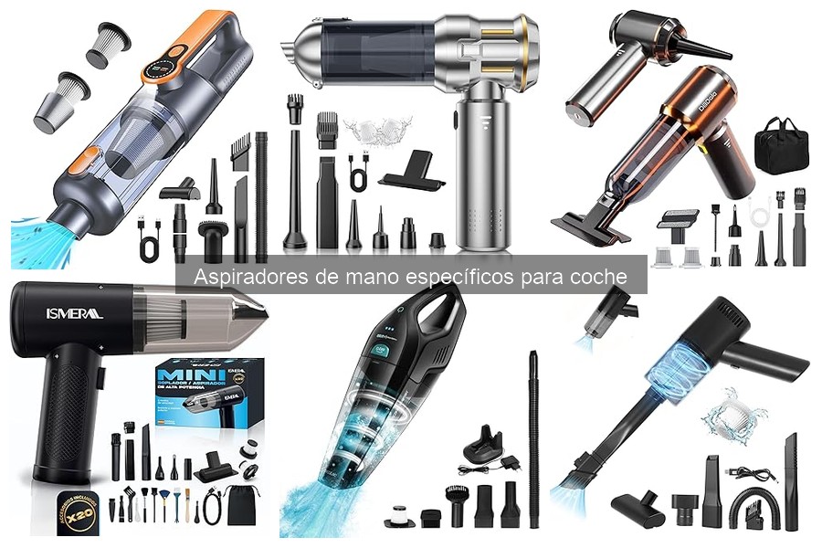 Comparativa: Aspiradores de Mano vs. Aspiradores de Escoba para Coche