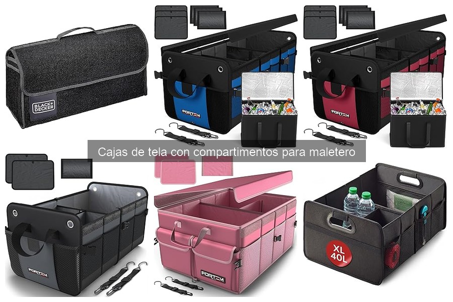 Comparativa: Cajas de Tela vs. Organizadores de Plástico para Maletero