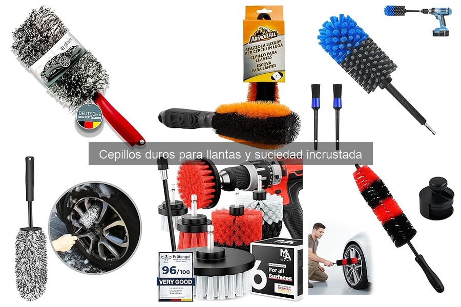 Comparativa: Cepillos Duros vs. Suaves para Llantas