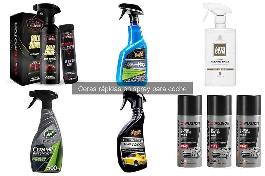 Comparativa: Ceras Spray vs. Líquidas para Coche