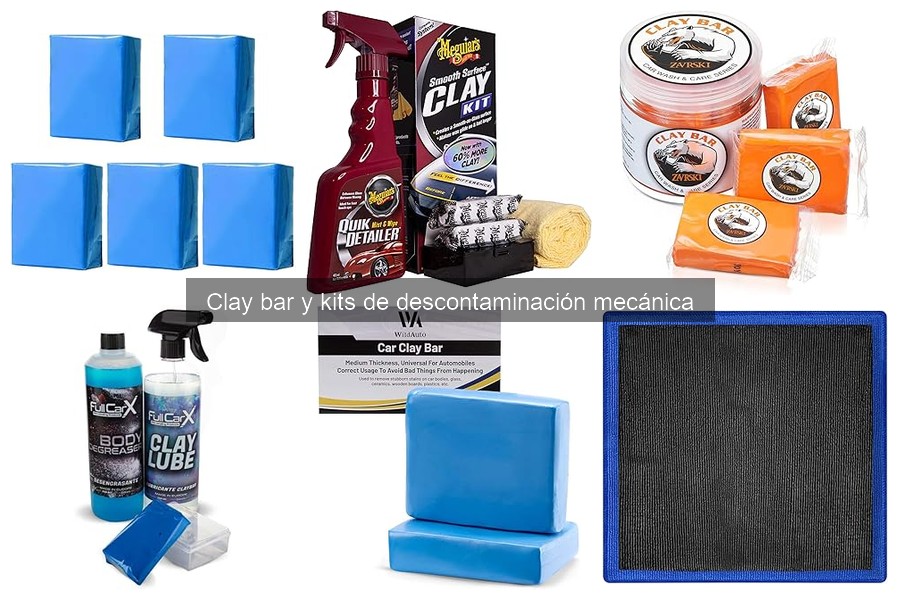 Comparativa: Clay Bar vs. Métodos de Limpieza de Coche
