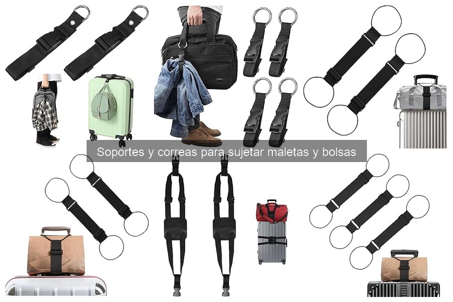 Comparativa: correas de sujeción para mochilas y maletas