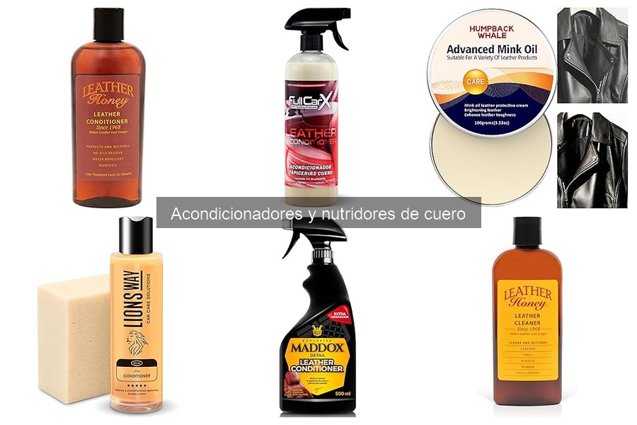 ** Comparativa de Acondicionadores de Cuero: Mejores Marcas y Precios