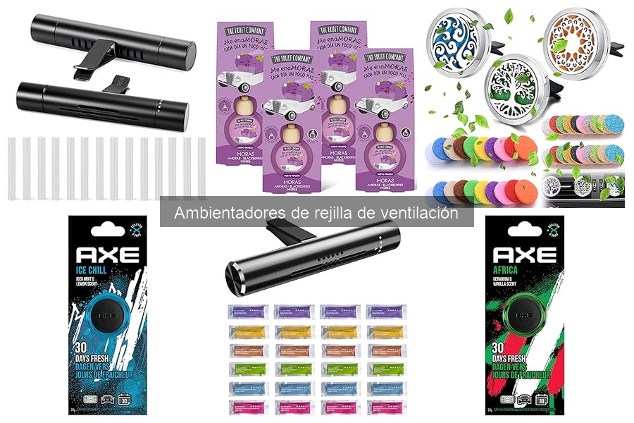 Comparativa de ambientadores de rejilla: calidad y precio