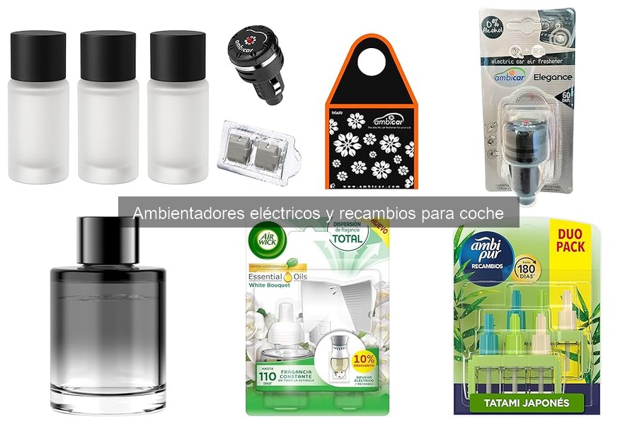 Comparativa de Ambientadores Eléctricos para Coche