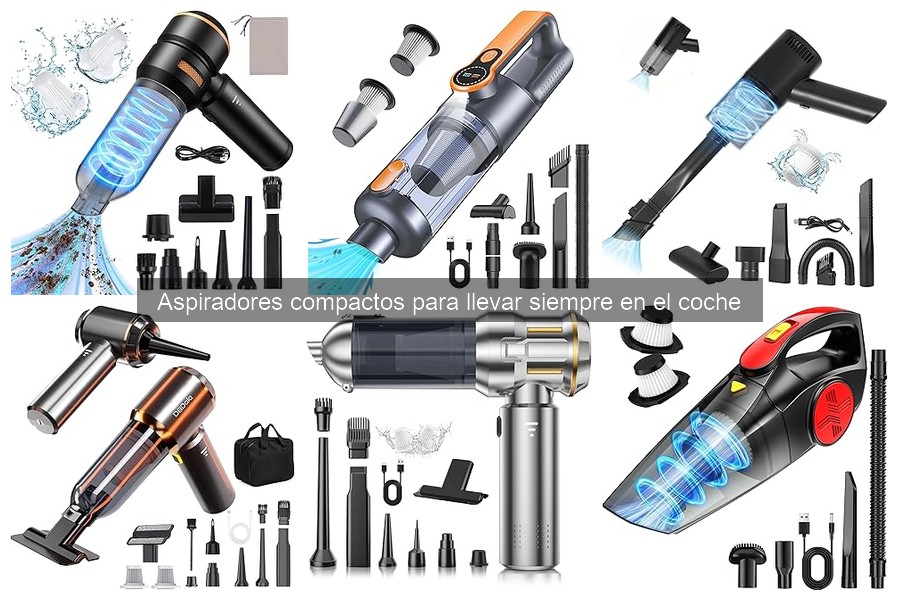 Comparativa de aspiradores compactos para coche: ¡Descubre el mejor!