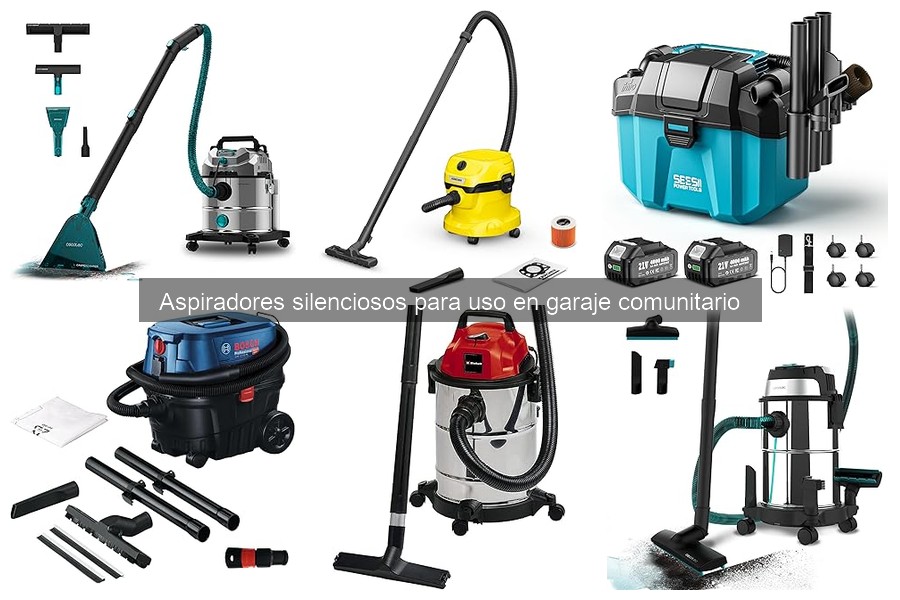 Comparativa de Aspiradores Silenciosos para Garajes