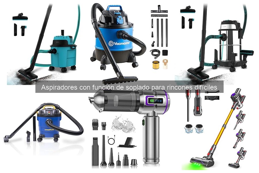Comparativa de Aspiradores Sopladores vs Aspiradores Tradicionales