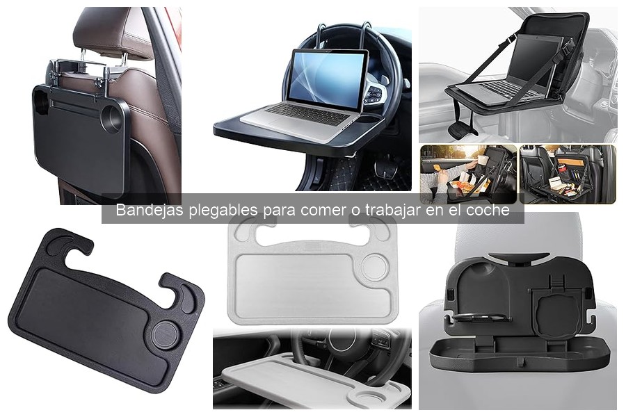 Comparativa de bandejas plegables para coche: mejores opciones