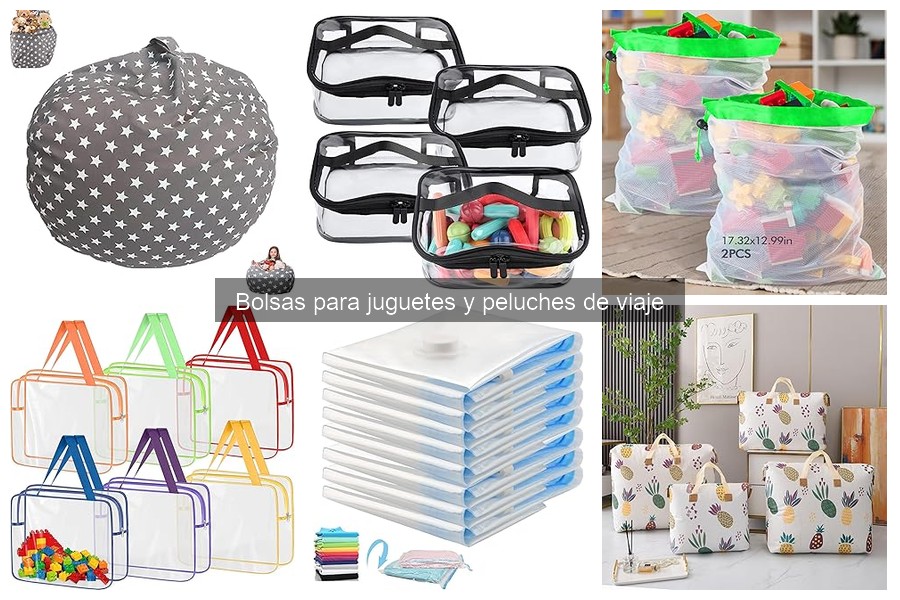 Comparativa de Bolsas para Juguetes y Peluches de Viaje